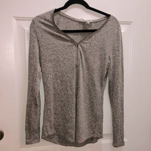Workshop Republic Clothing | gray zip-up jacket